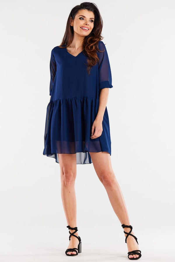 Robe femme awama De Jour De — bleu marine