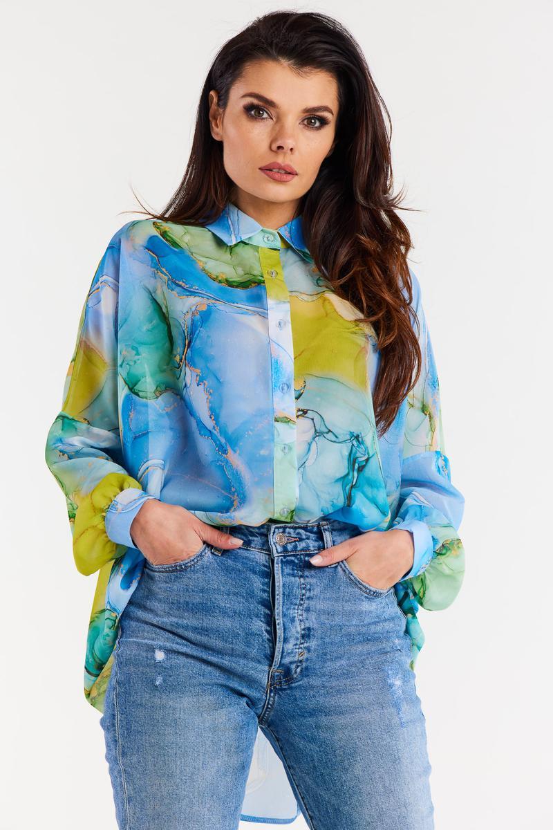 Blouse femme awama — multicouleur