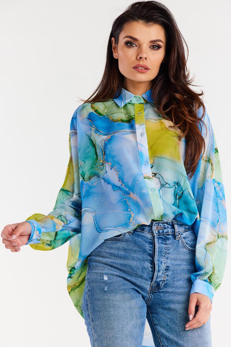 Blouse femme awama — multicouleur