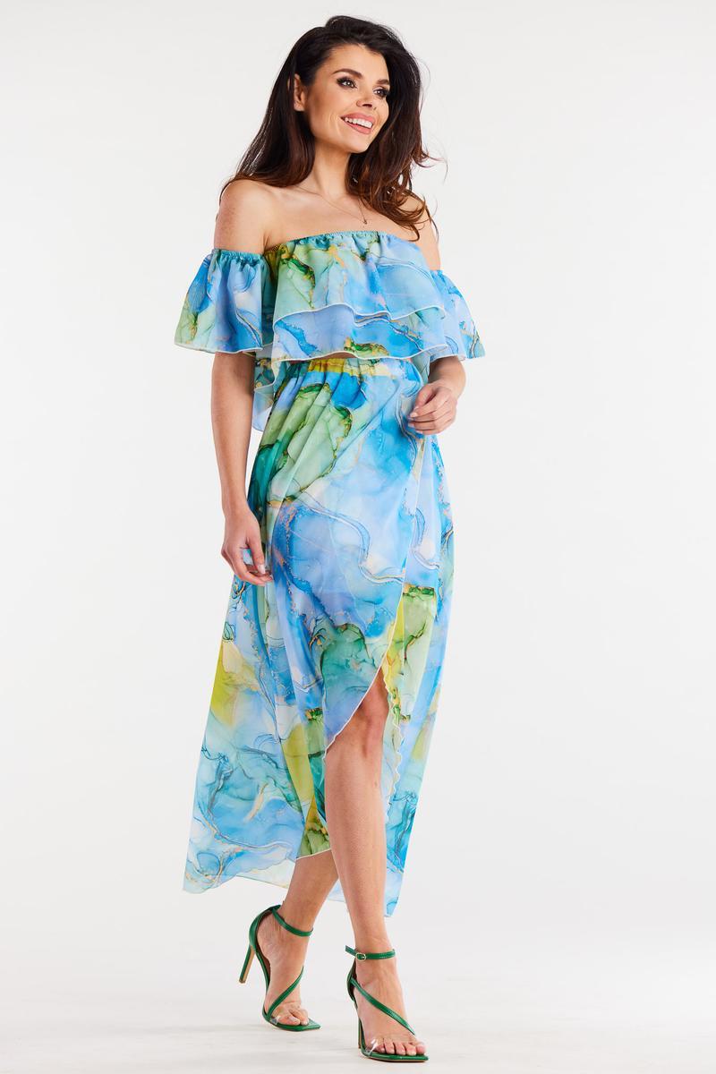 Jupe femme awama Longue Longue — multicouleur
