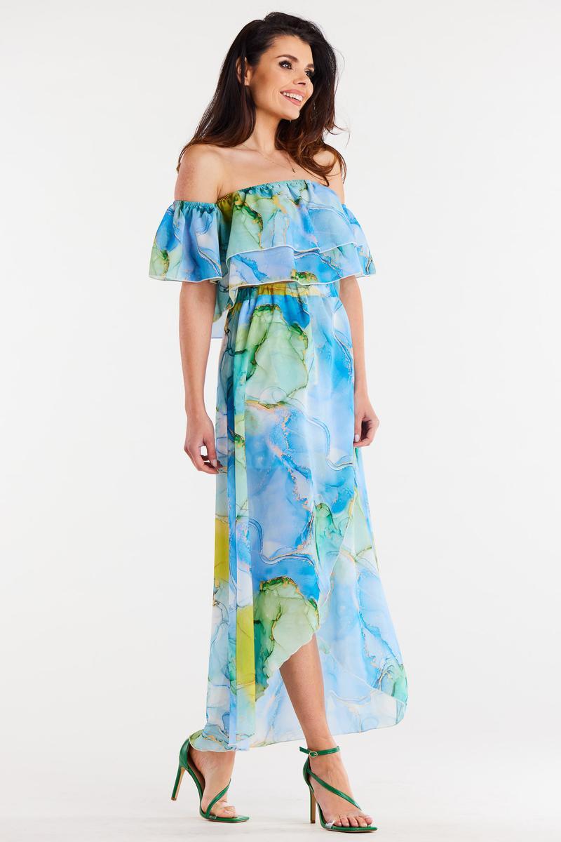 Jupe femme awama Longue Longue — multicouleur