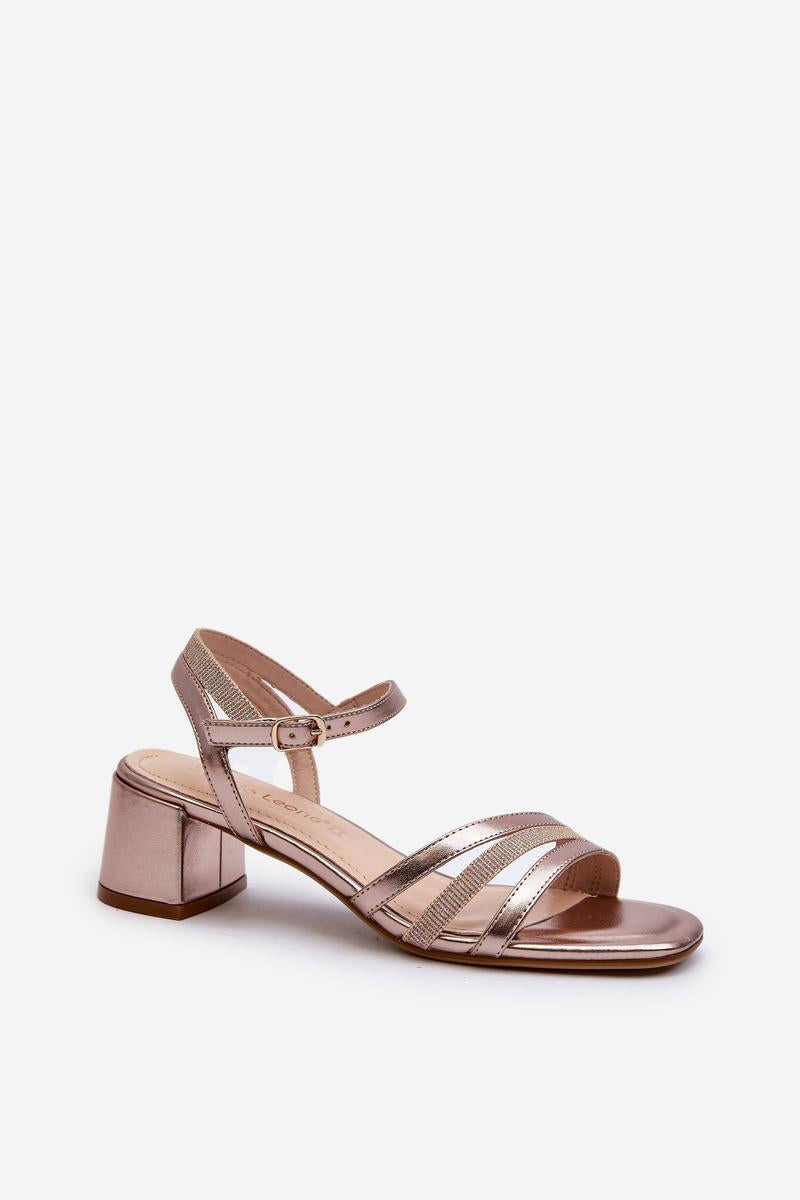 Sandales femme Step in style À Talons À — rosé