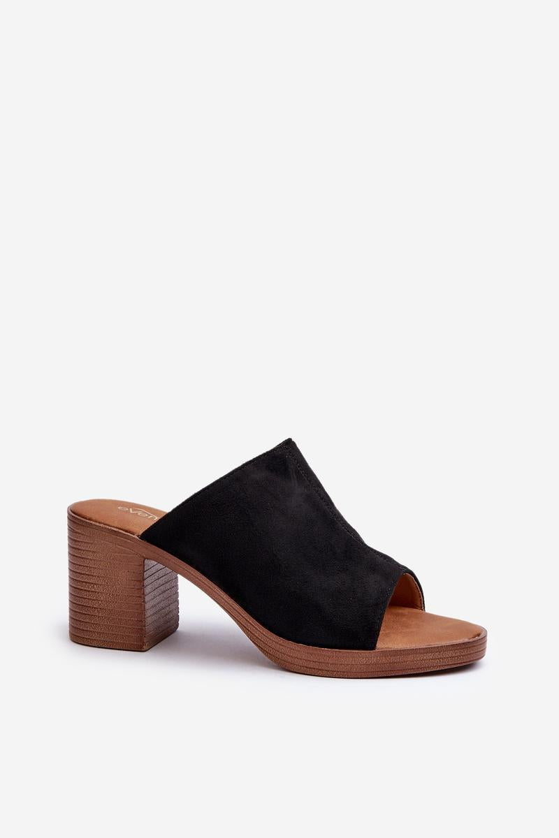Sandales femme Step in style Des Mules À — noir