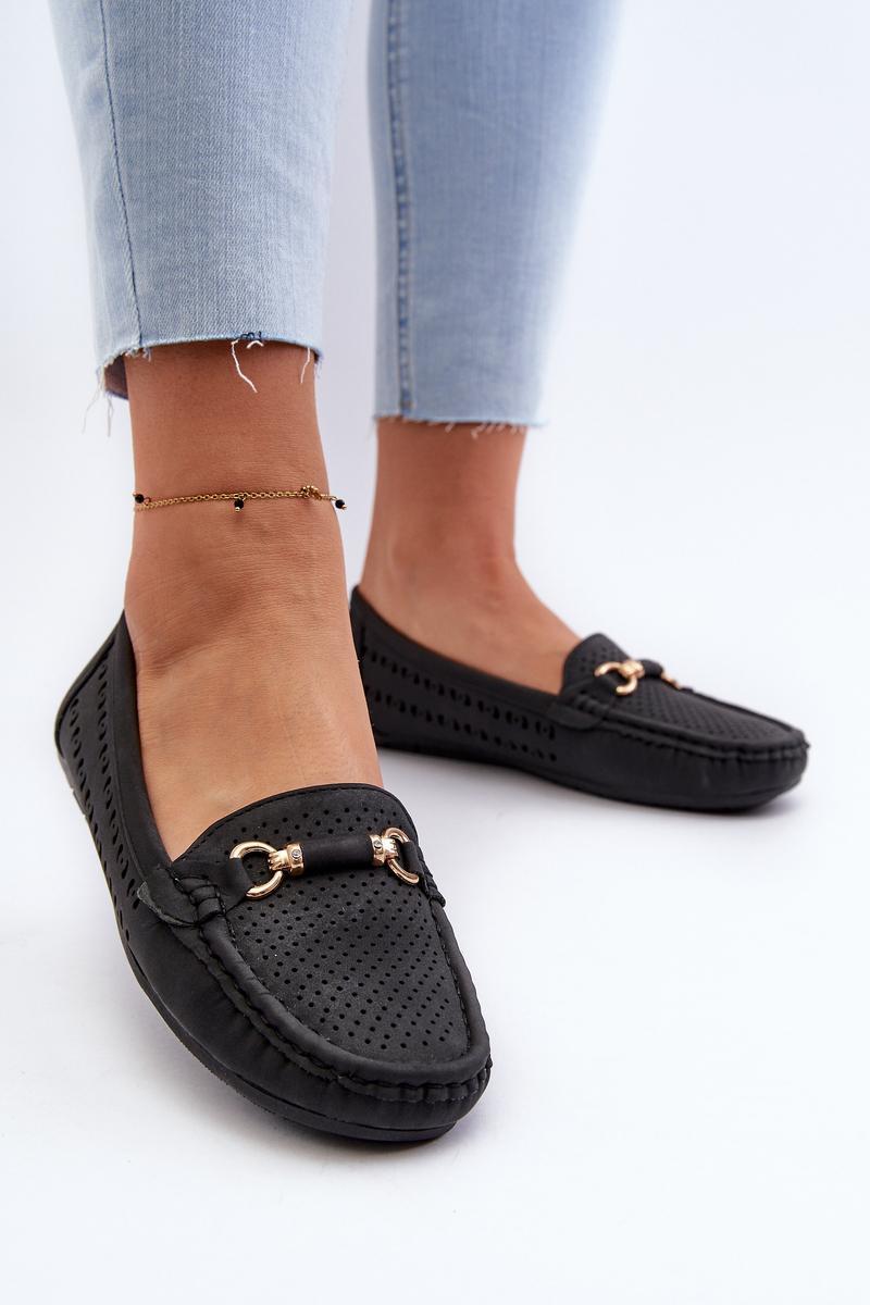 Moccasins femme Step in style — noir