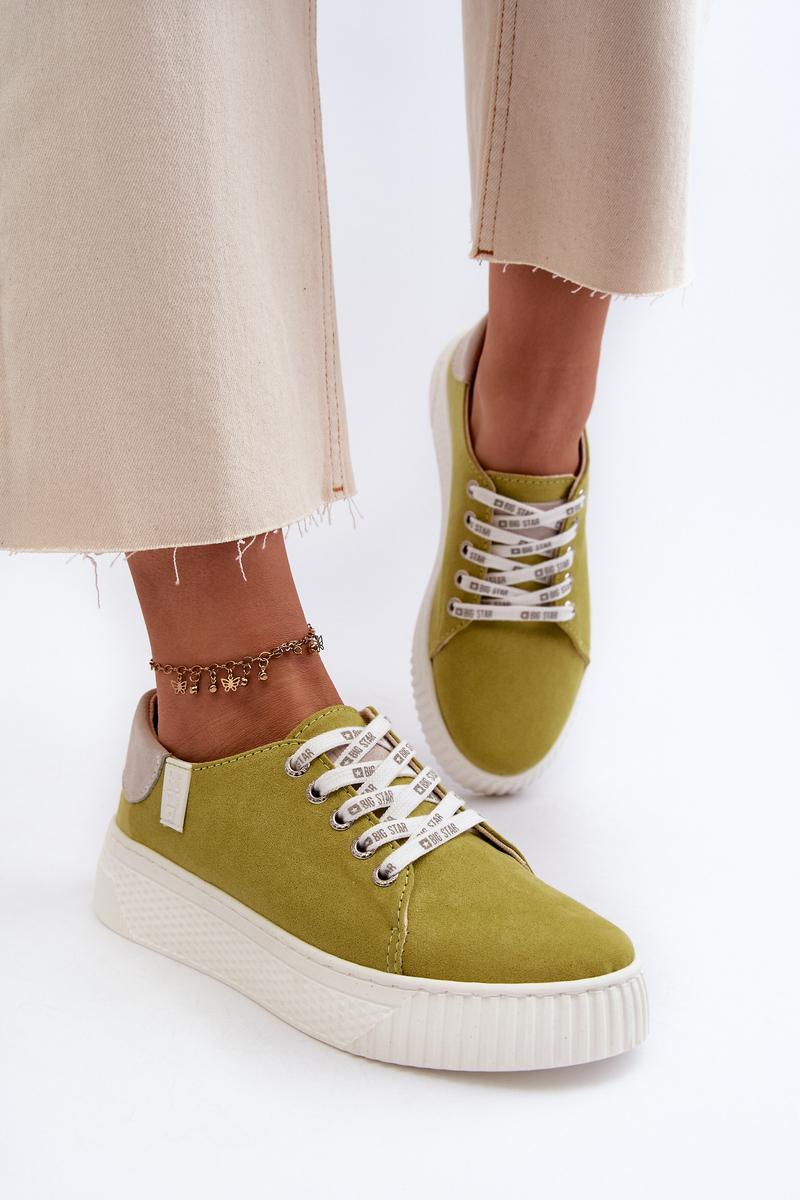 Baskets femme Step in style — vert