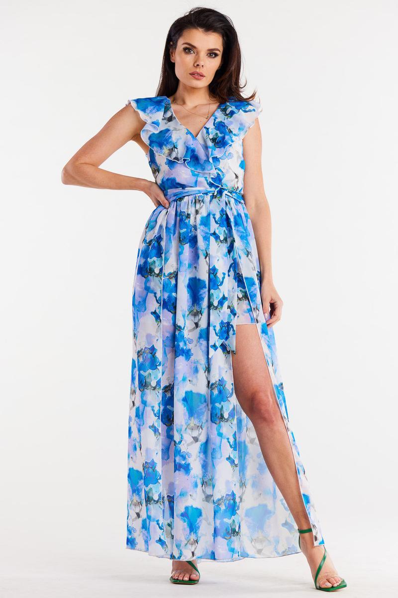 Robe femme awama De Jour De — bleu