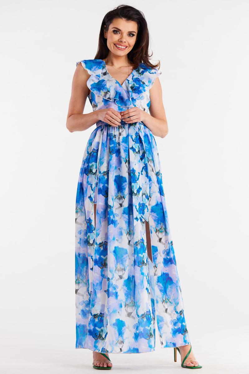 Robe femme awama De Jour De — bleu
