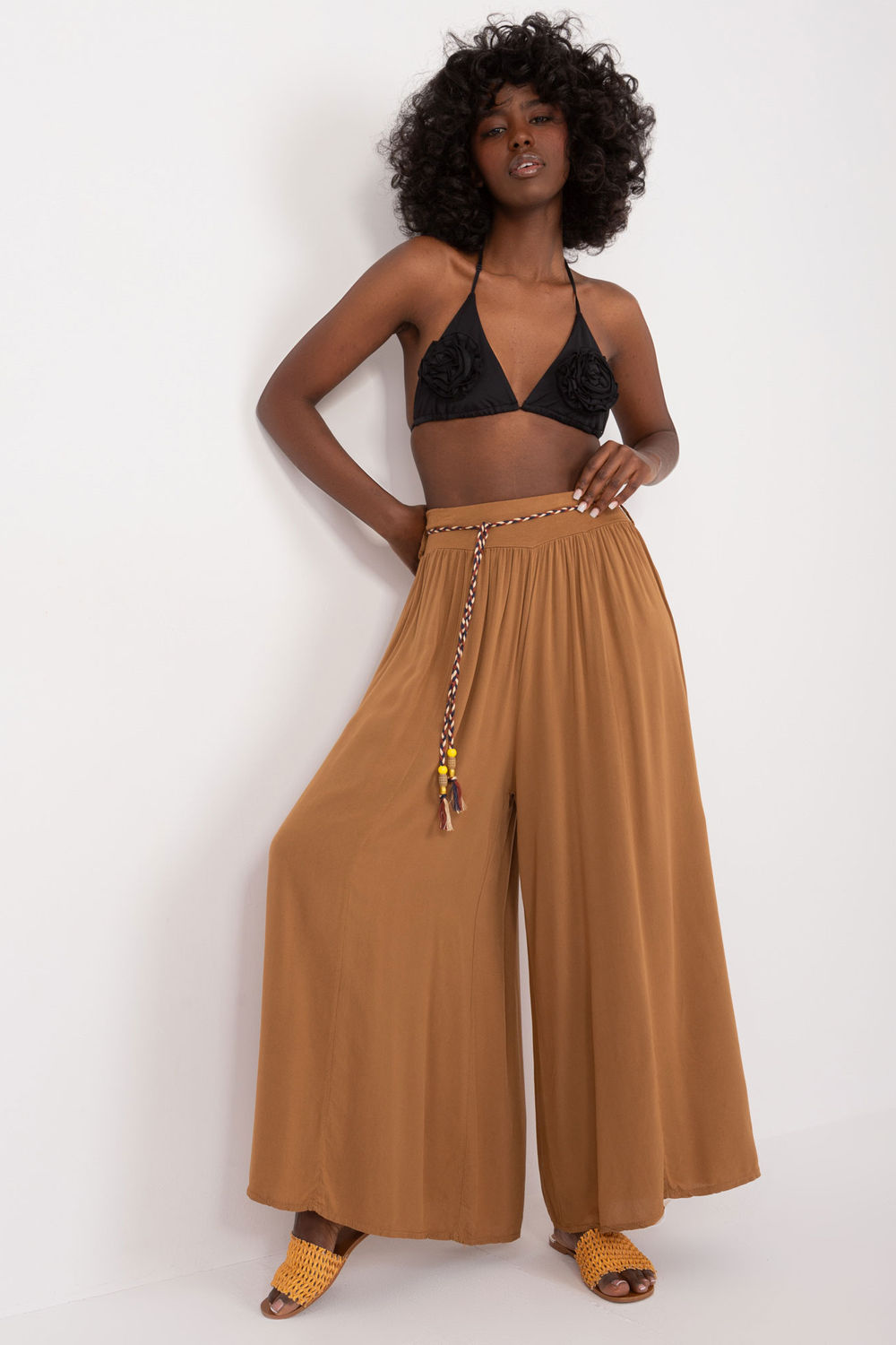 Chaussures à talons femme Och Bella Pantalon Pantalon — brun