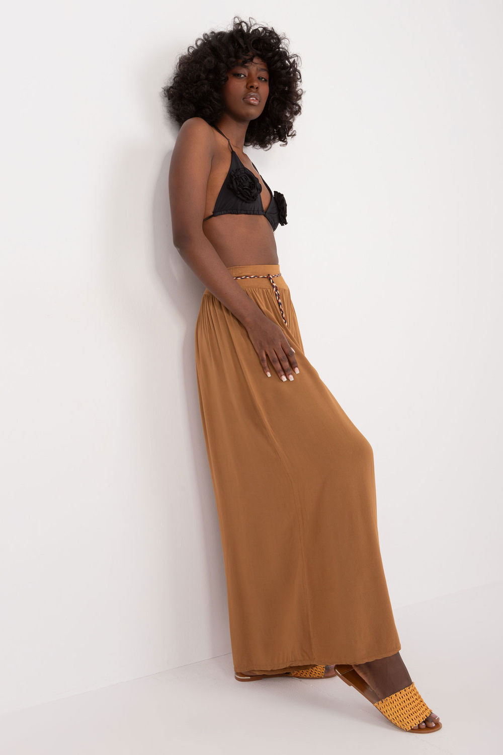 Chaussures à talons femme Och Bella Pantalon Pantalon — brun