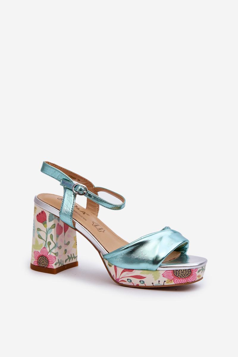 Sandales femme Step in style À Talons À — bleu