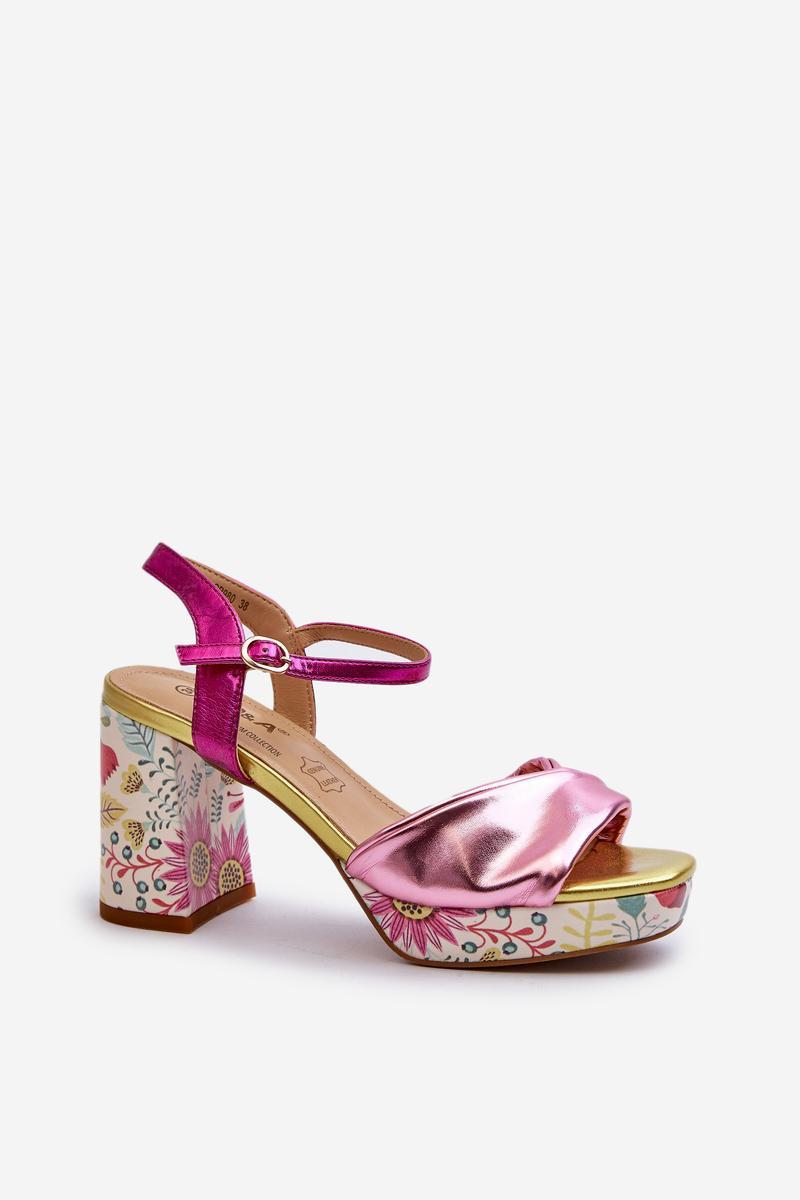 Sandales femme Step in style À Talons À — rosé