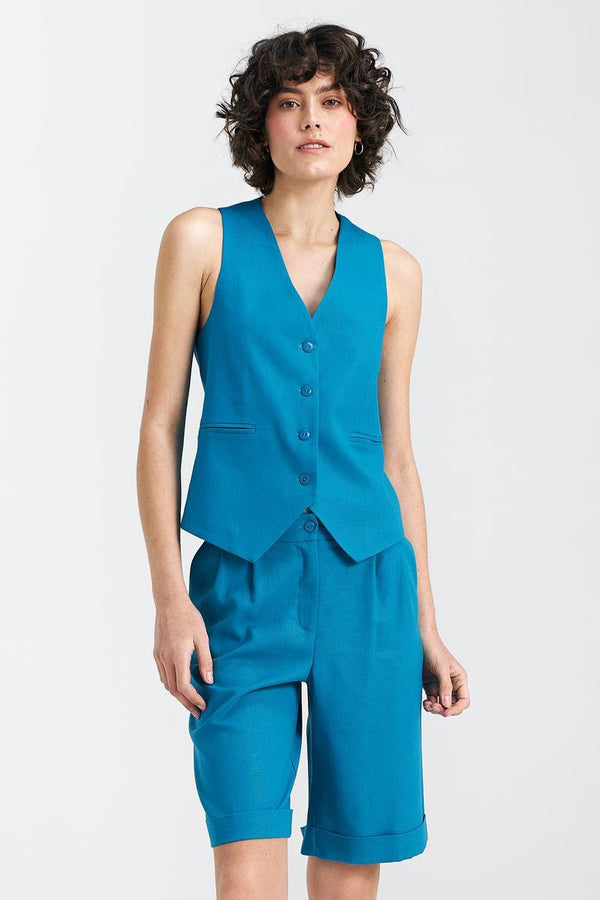 Gilet femme Nife — bleu