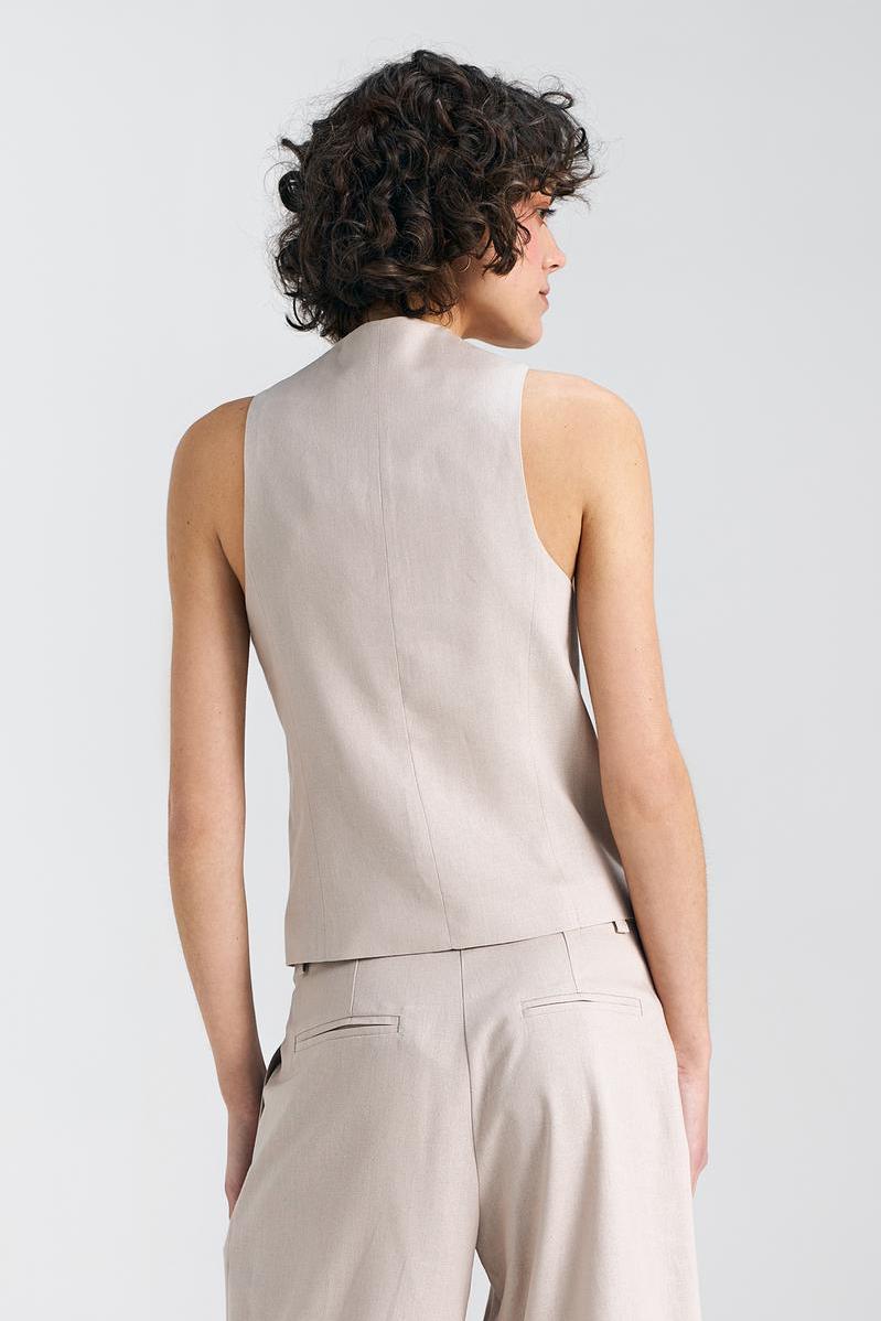 Gilet femme Nife — beige