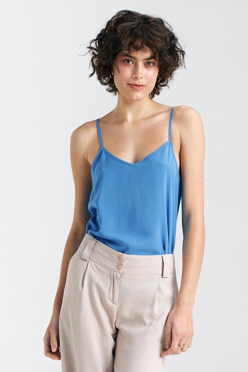 Blouse femme Nife Tricot Tricot — bleu