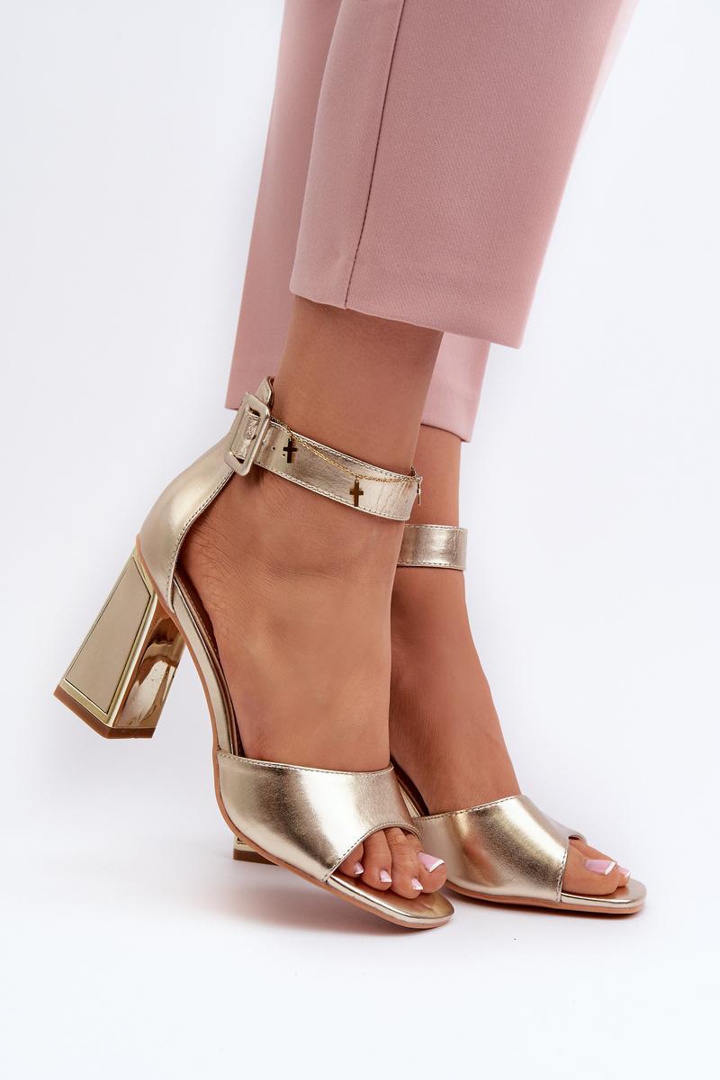 Sandales femme Step in style À Talons À — jaune