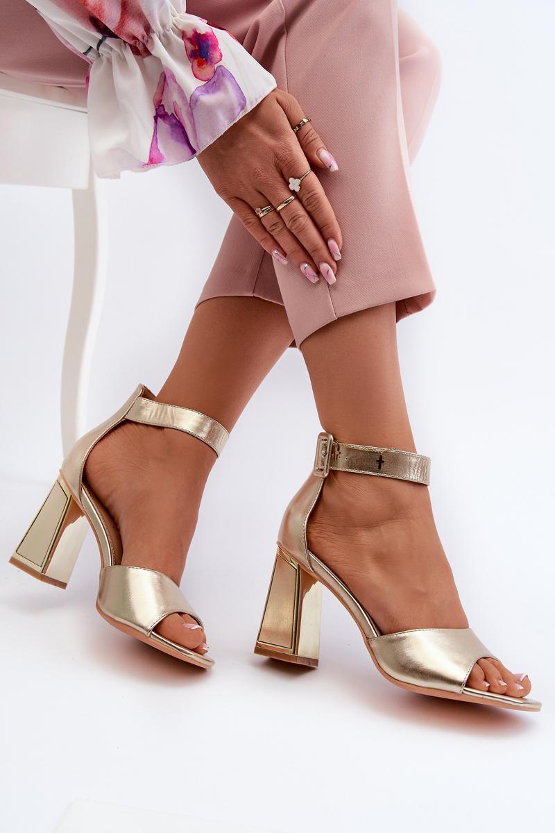 Sandales femme Step in style À Talons À — jaune