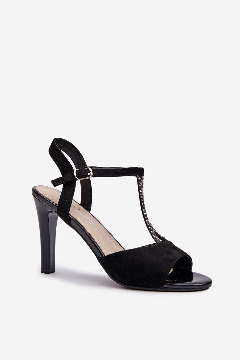 Sandales femme Step in style À Talons À — noir