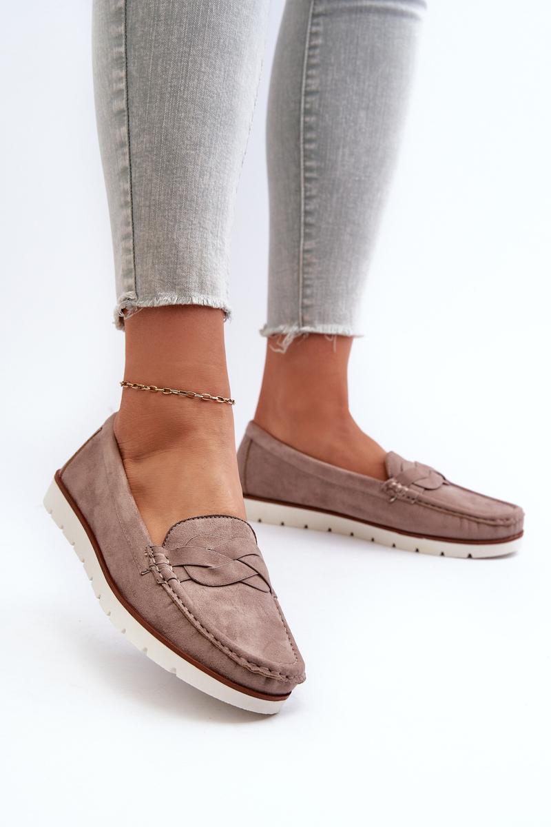 Moccasins femme Step in style — beige