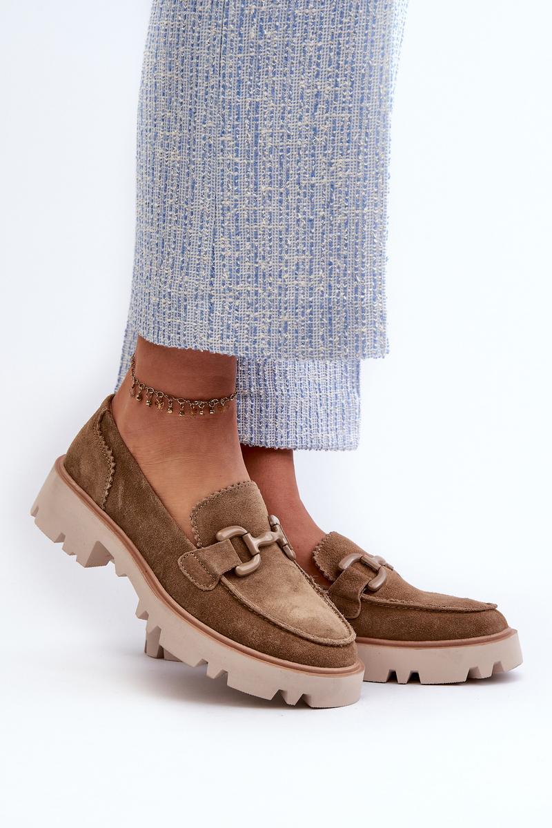 Moccasins femme Step in style — brun