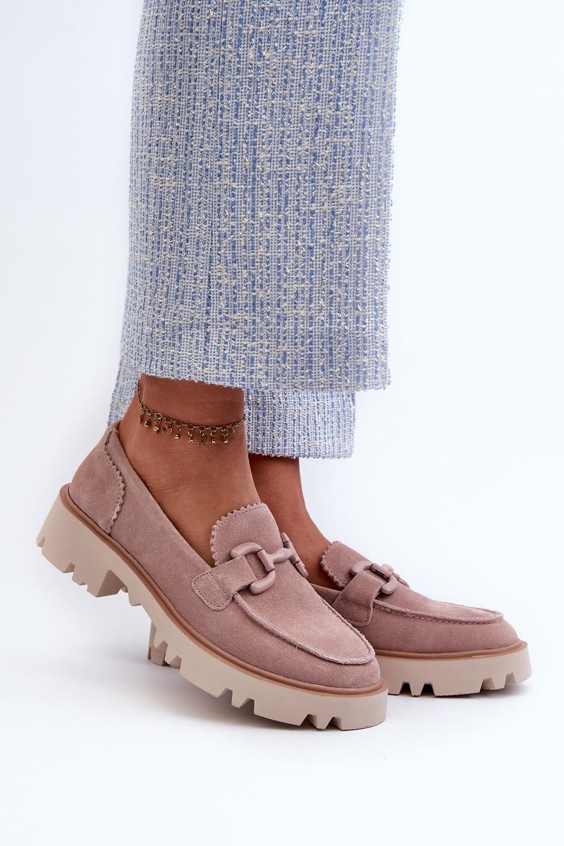 Moccasins femme Step in style — rosé