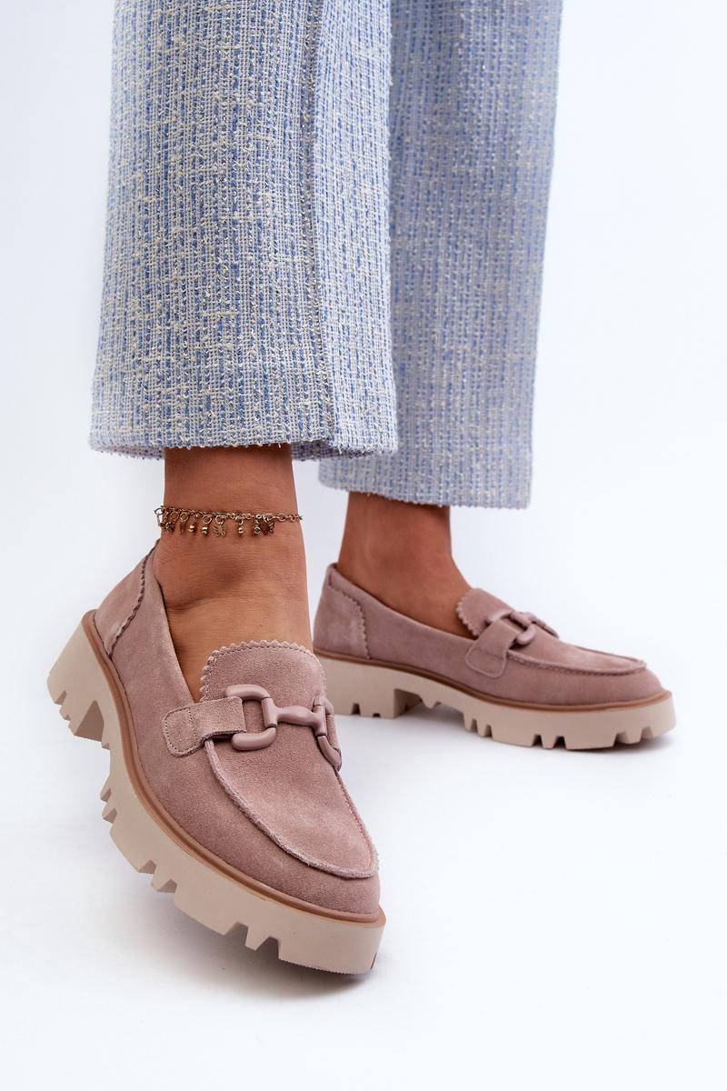 Moccasins femme Step in style — rosé