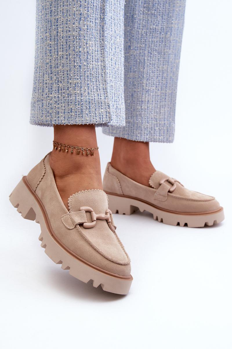 Moccasins femme Step in style — beige