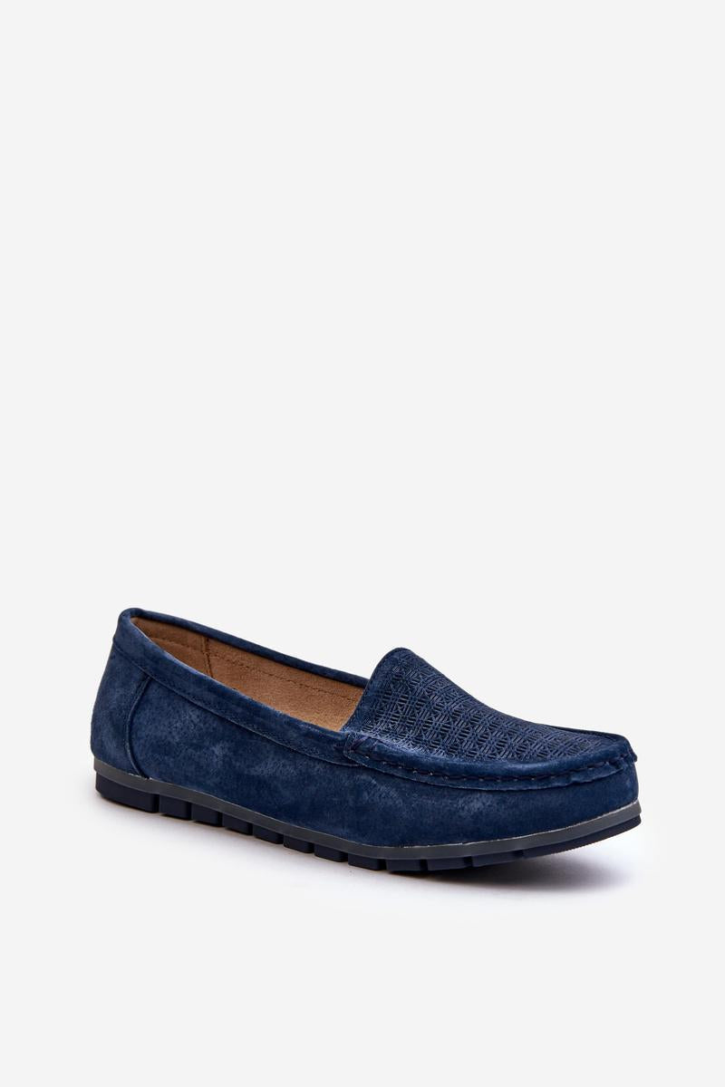 Moccasins femme Step in style — bleu marine