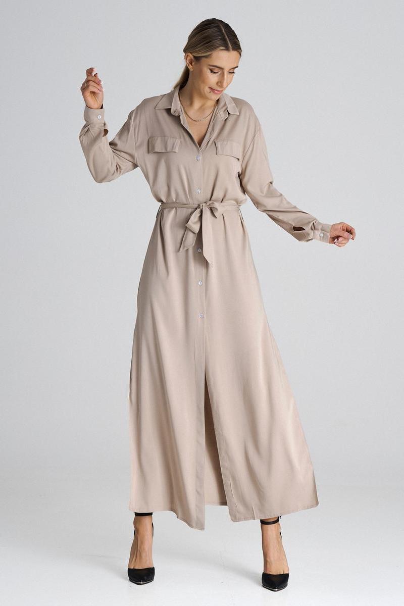 Robe femme Figl De Jour De — beige