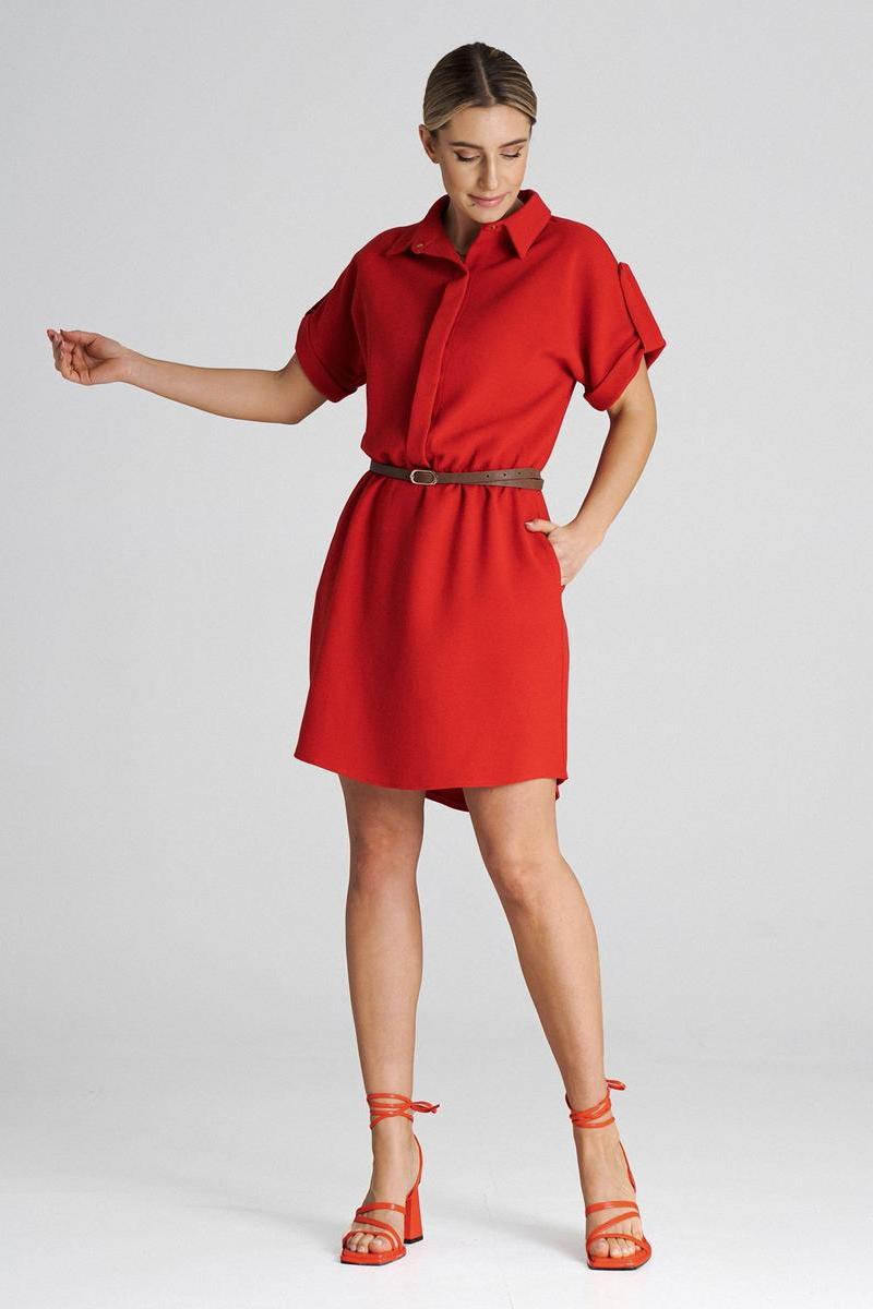 Robe femme Figl De Jour De — rouge