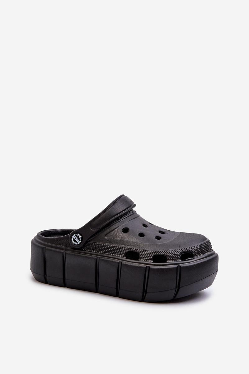 Sandales femme Step in style Clacquettes Clacquettes — noir