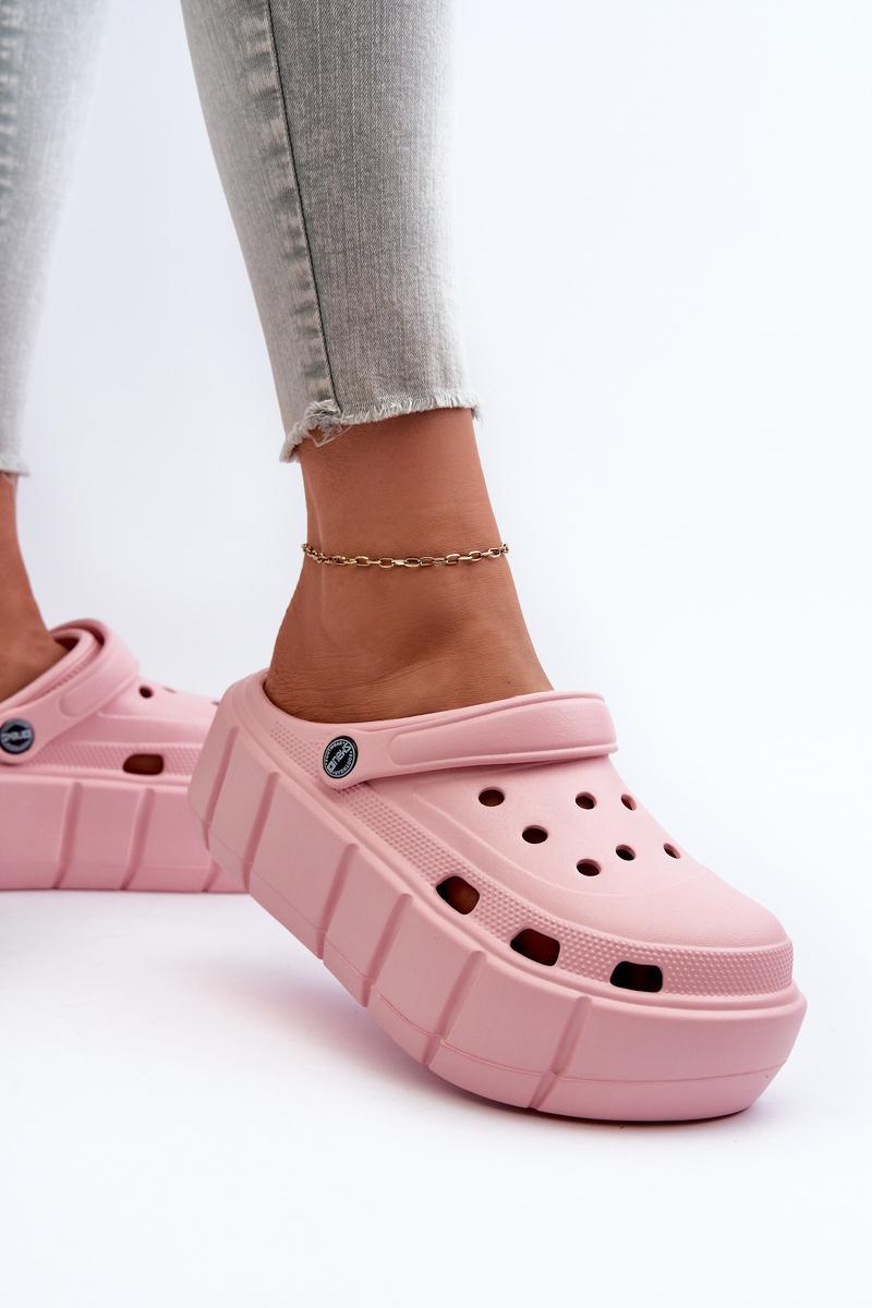 Sandales femme Step in style Clacquettes Clacquettes — rosé