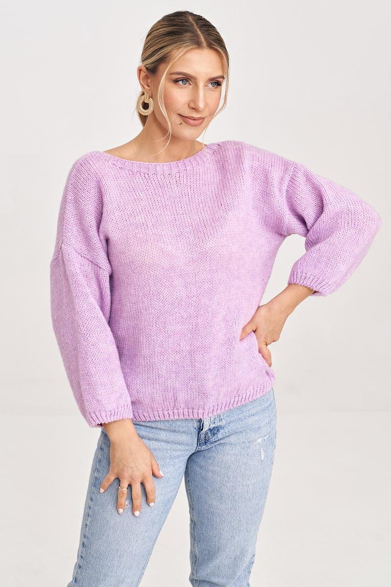 Pull femme Figl Chandail Chandail — violet