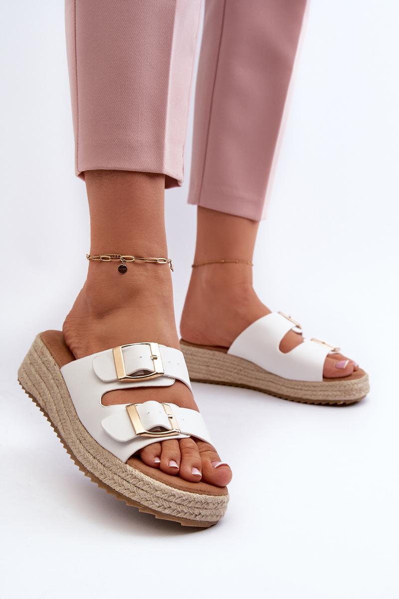 Sandales femme Step in style Cothurnes Cothurnes — blanc