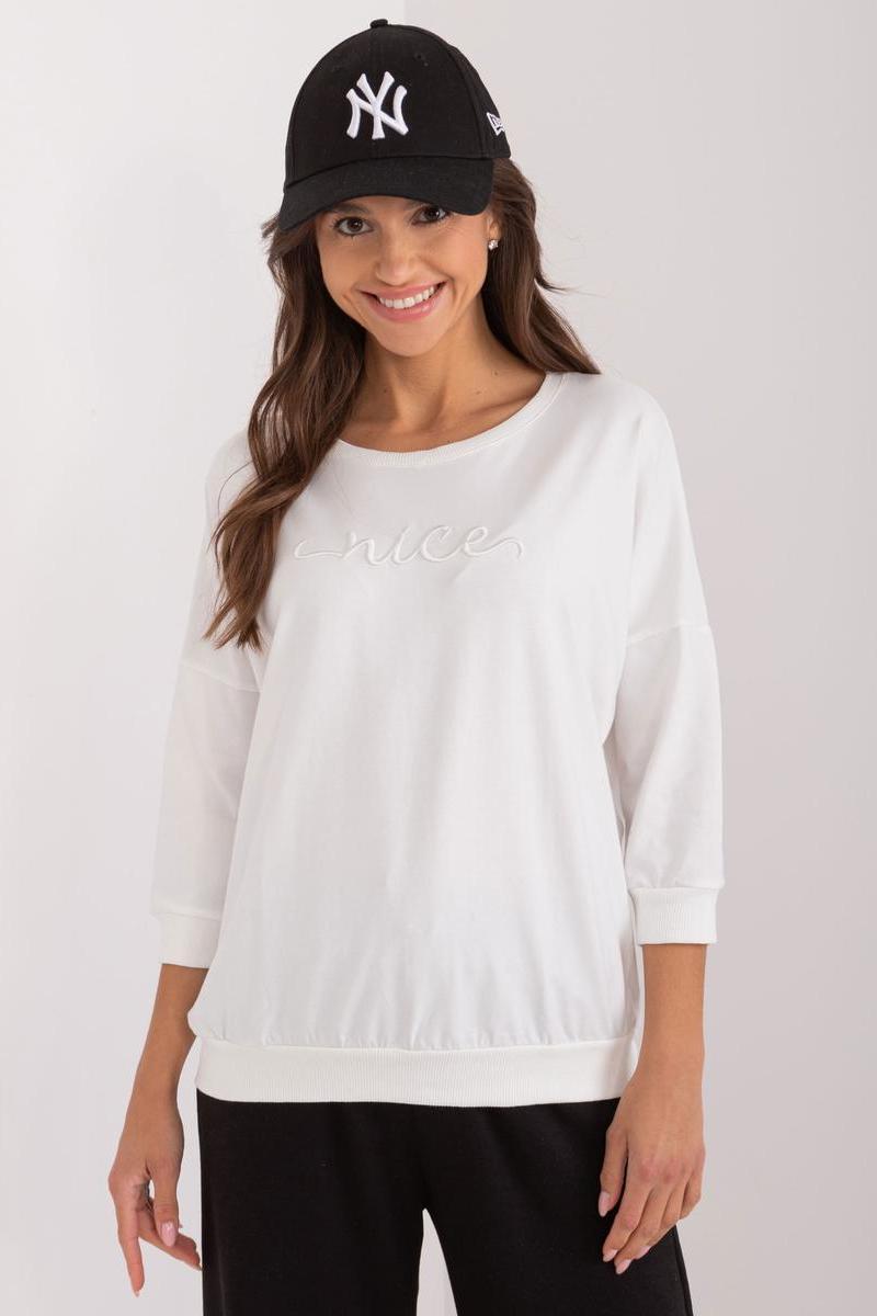 T-shirt femme Relevance Sweatshirt Sweatshirt — beige