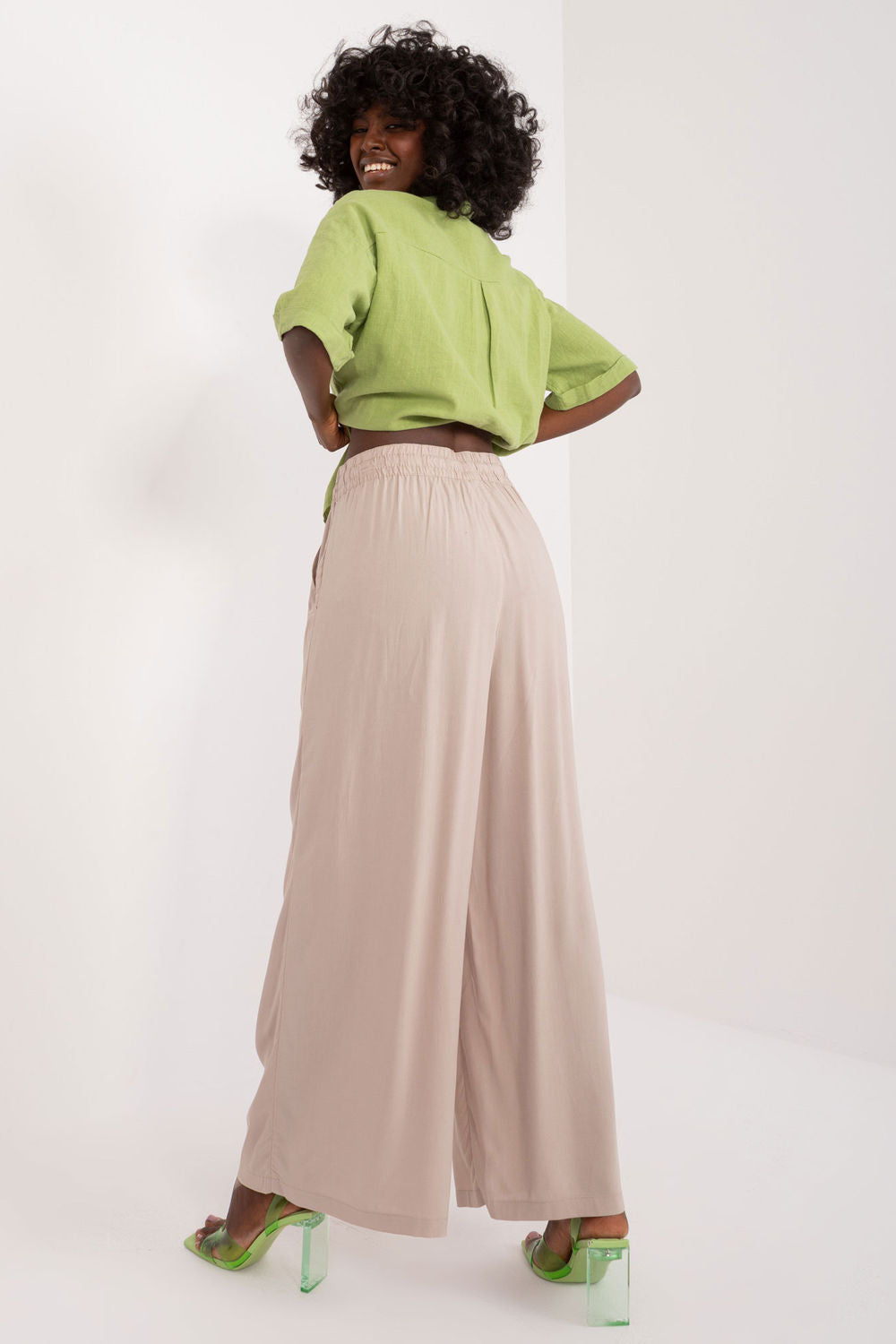 Chaussures à talons femme Sublevel Pantalon Pantalon — beige