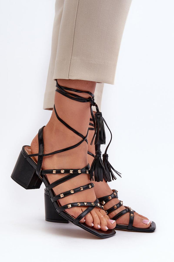 Sandales femme Step in style À Talons À — noir