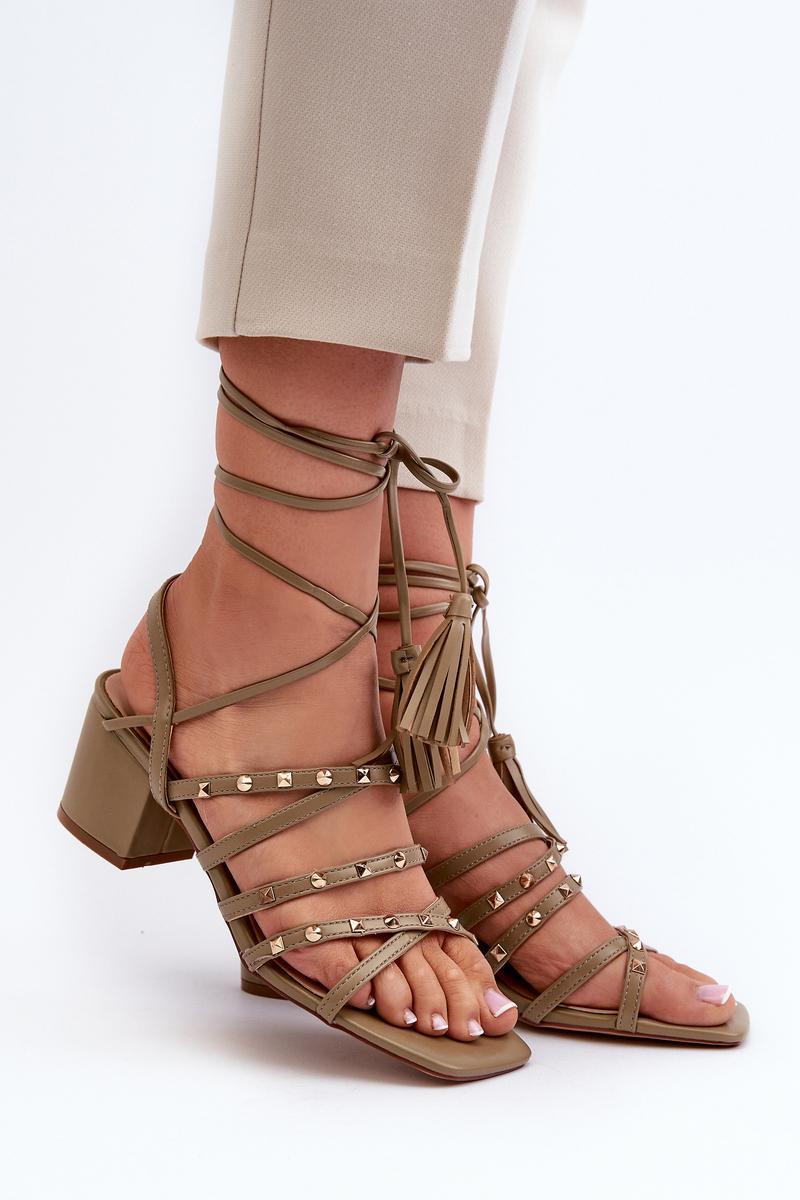 Sandales femme Step in style À Talons À — vert