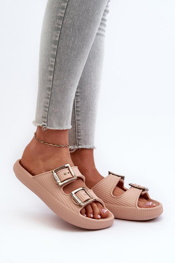 Sandales femme Step in style Clacquettes Clacquettes — beige