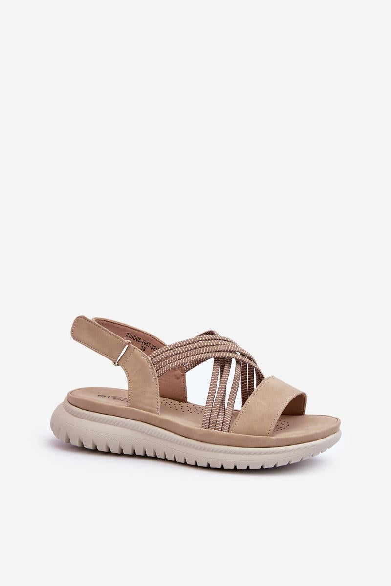 Sandales femme Step in style Cothurnes Cothurnes — beige