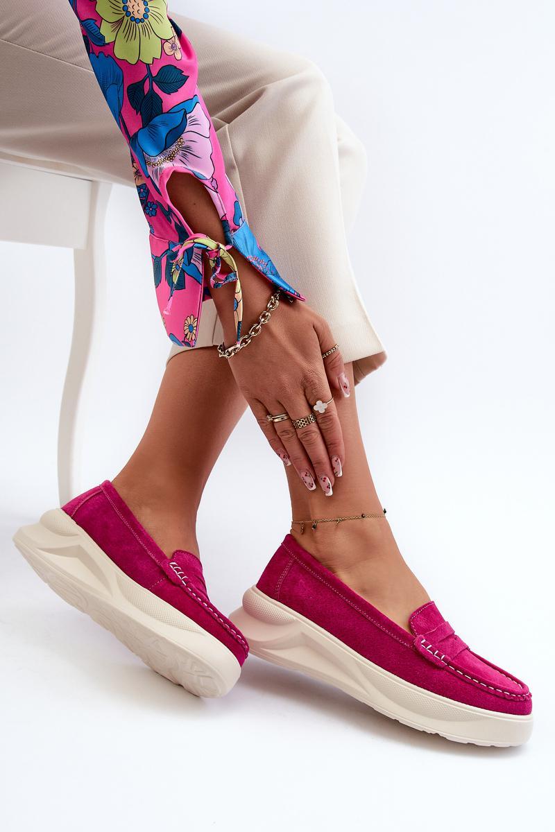 Moccasins femme Step in style — rosé