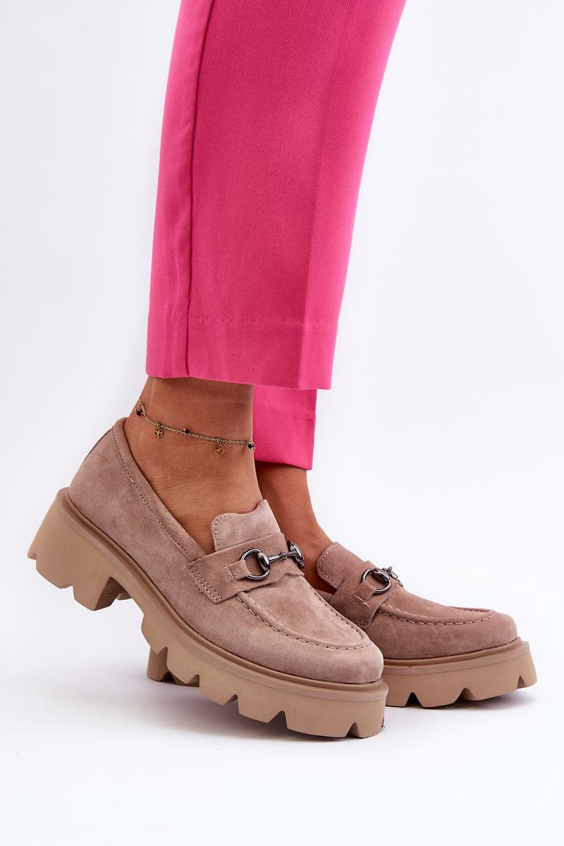 Moccasins femme Step in style — beige