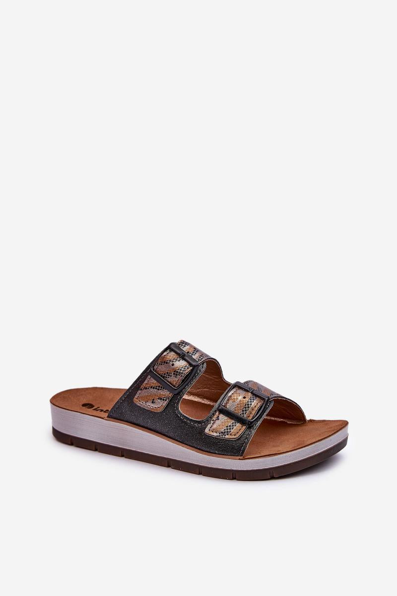 Sandales femme Step in style Clacquettes Clacquettes — noir