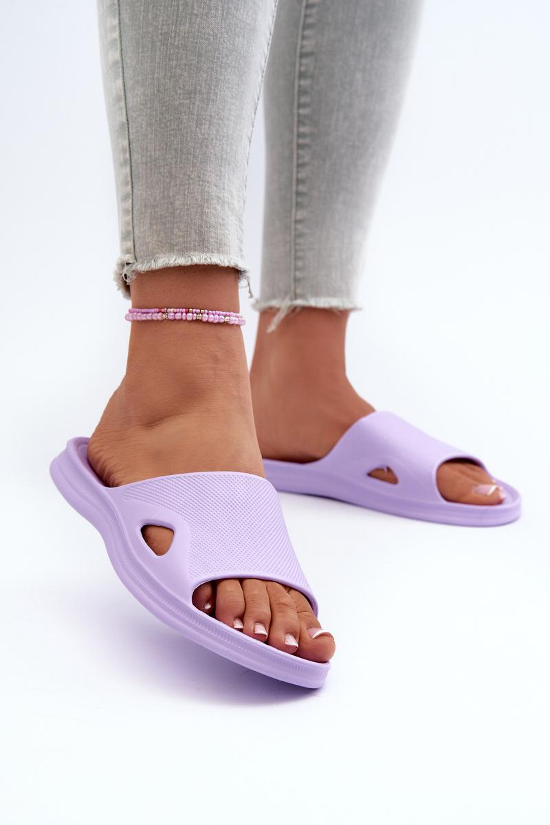Sandales femme Step in style Clacquettes Clacquettes — violet
