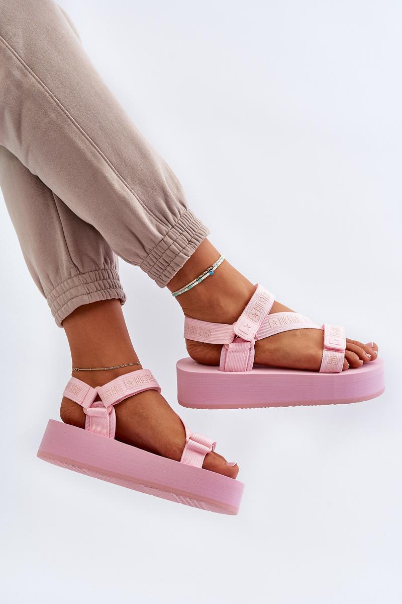 Sandales femme Step in style À Plateforme À — rosé