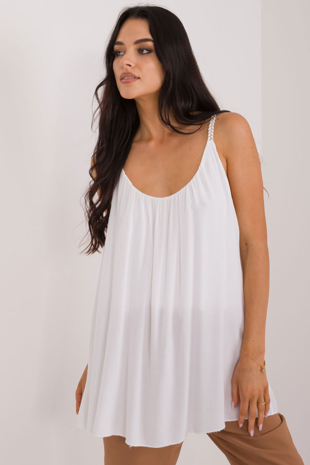 Maillot de bain femme Och Bella Top Top — blanc