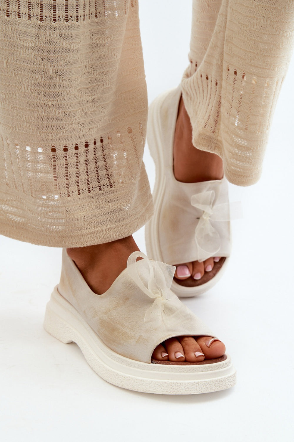 Sandales femme Step in style — blanc