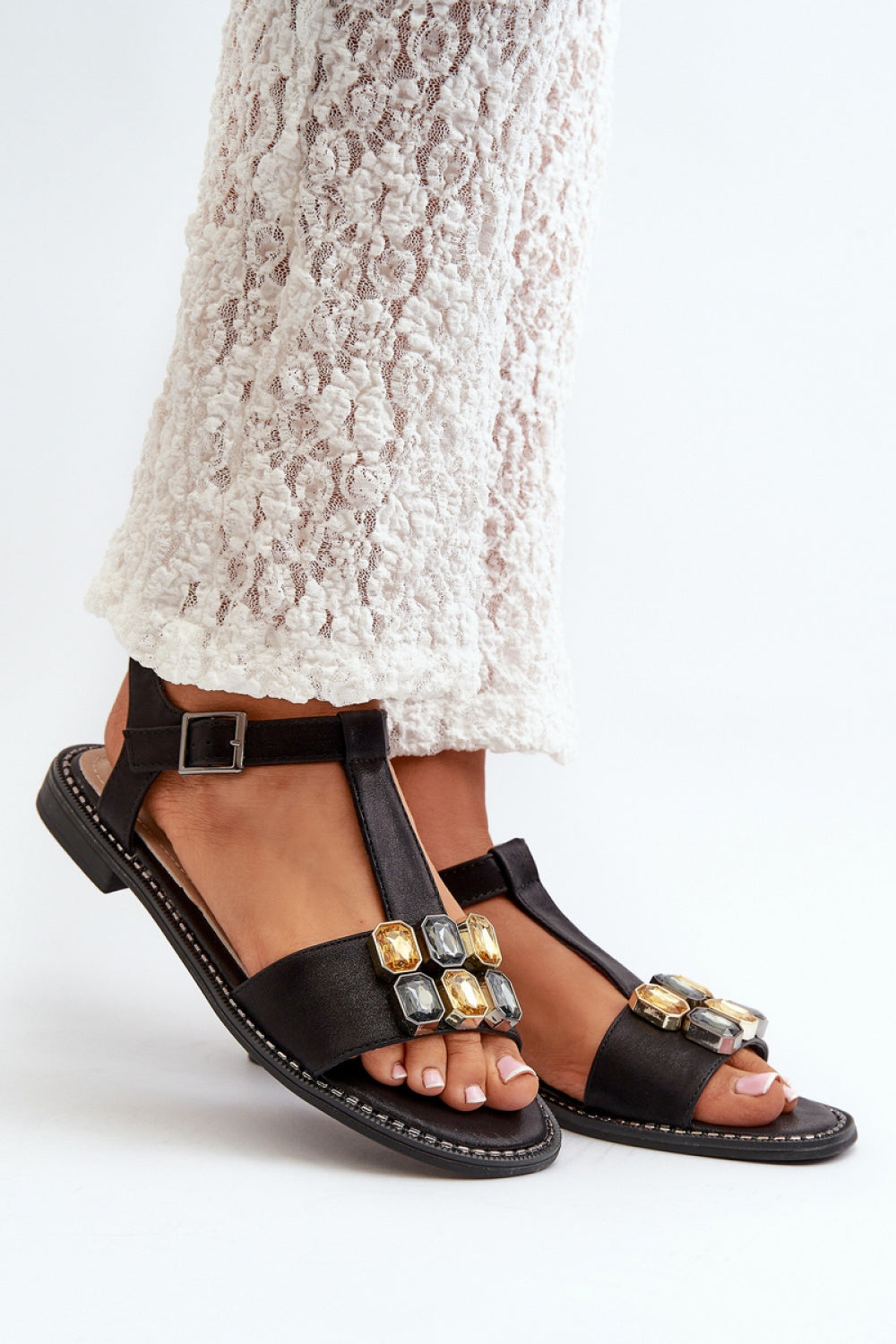 Sandales femme Step in style — noir