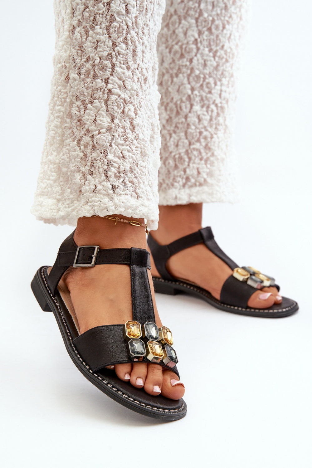Sandales femme Step in style — noir