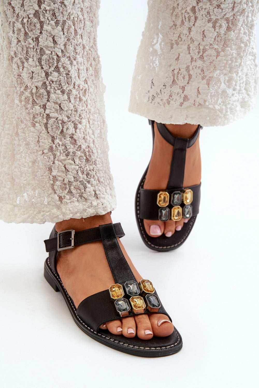 Sandales femme Step in style — noir