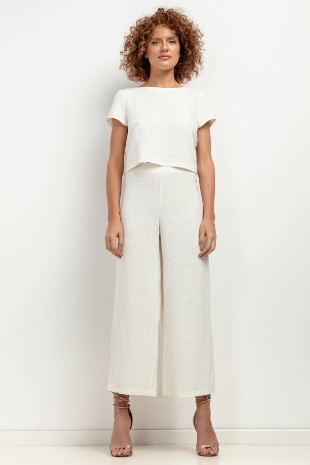 Chaussures à talons femme Tessita Pantalon Pantalon — blanc